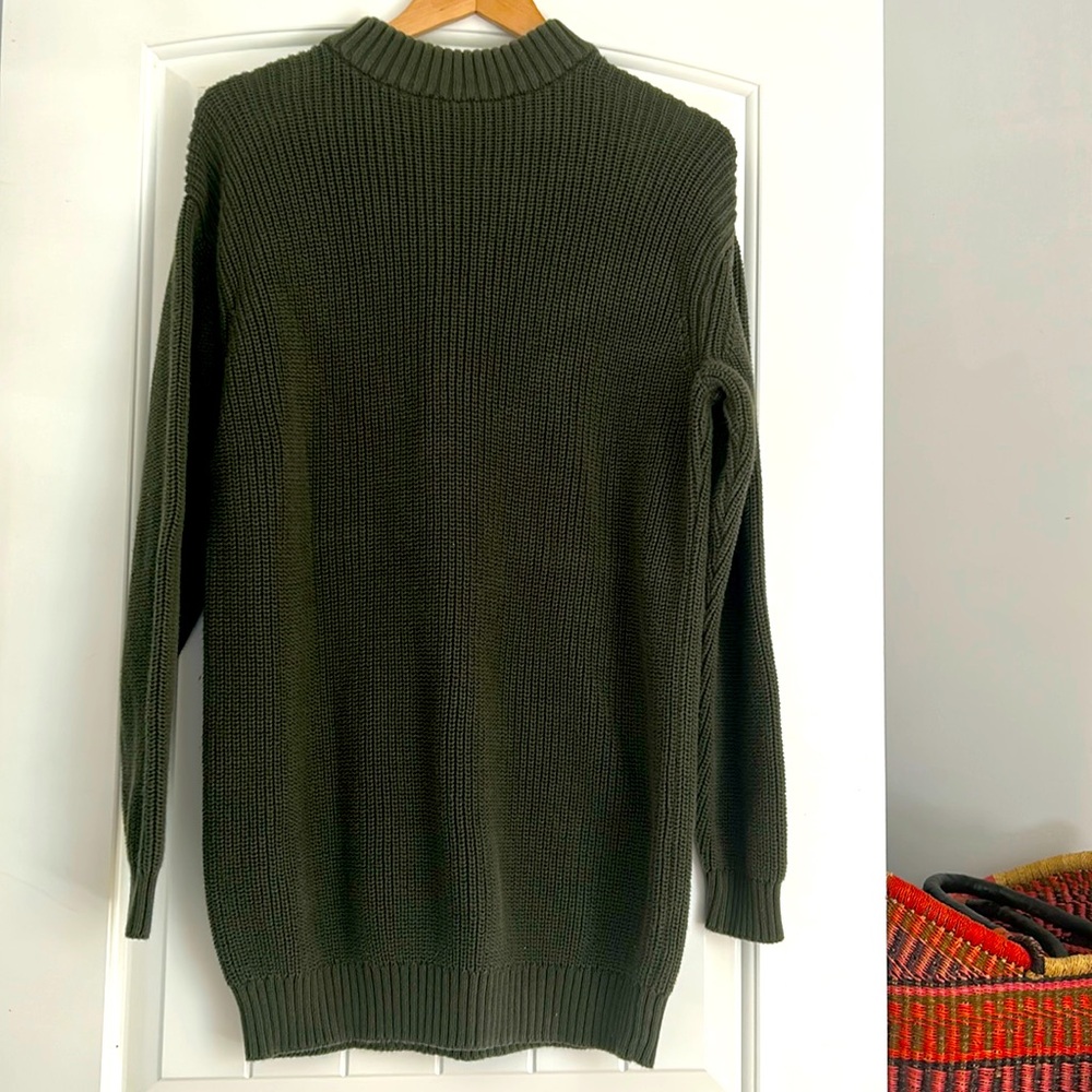 Able 100% Organic cotton sweater dress.